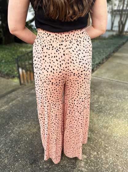 Leopard Ruffle Pants LT