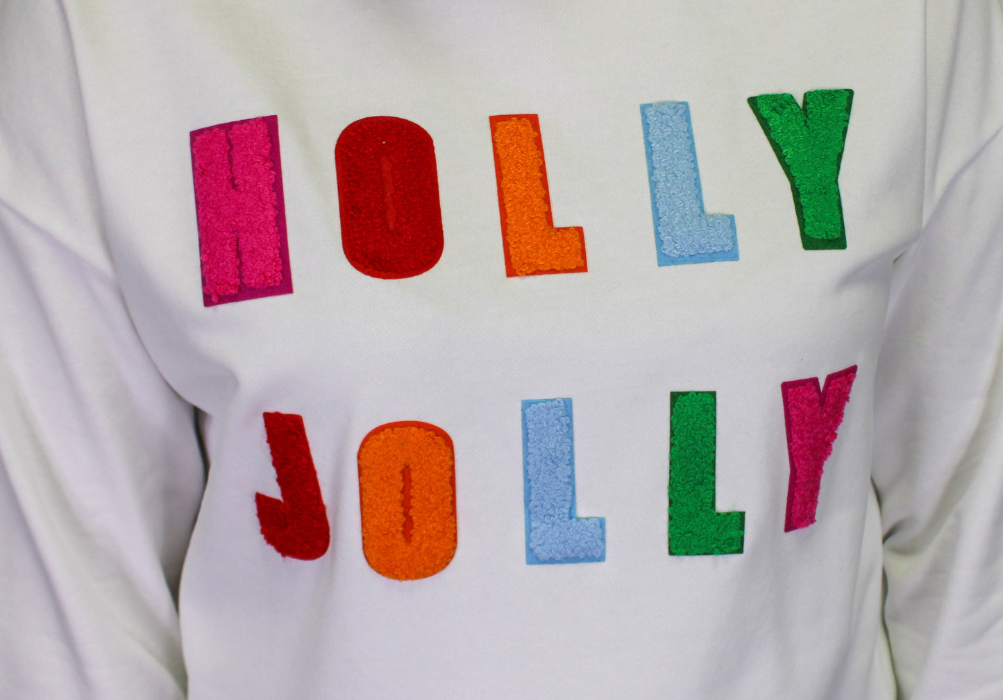 Holly Jolly Chenille Pullover RTS