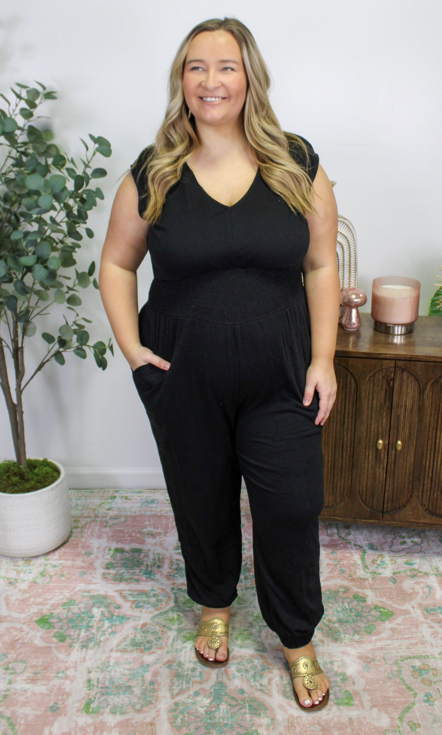 Black Plus Size Jumpsuit November.