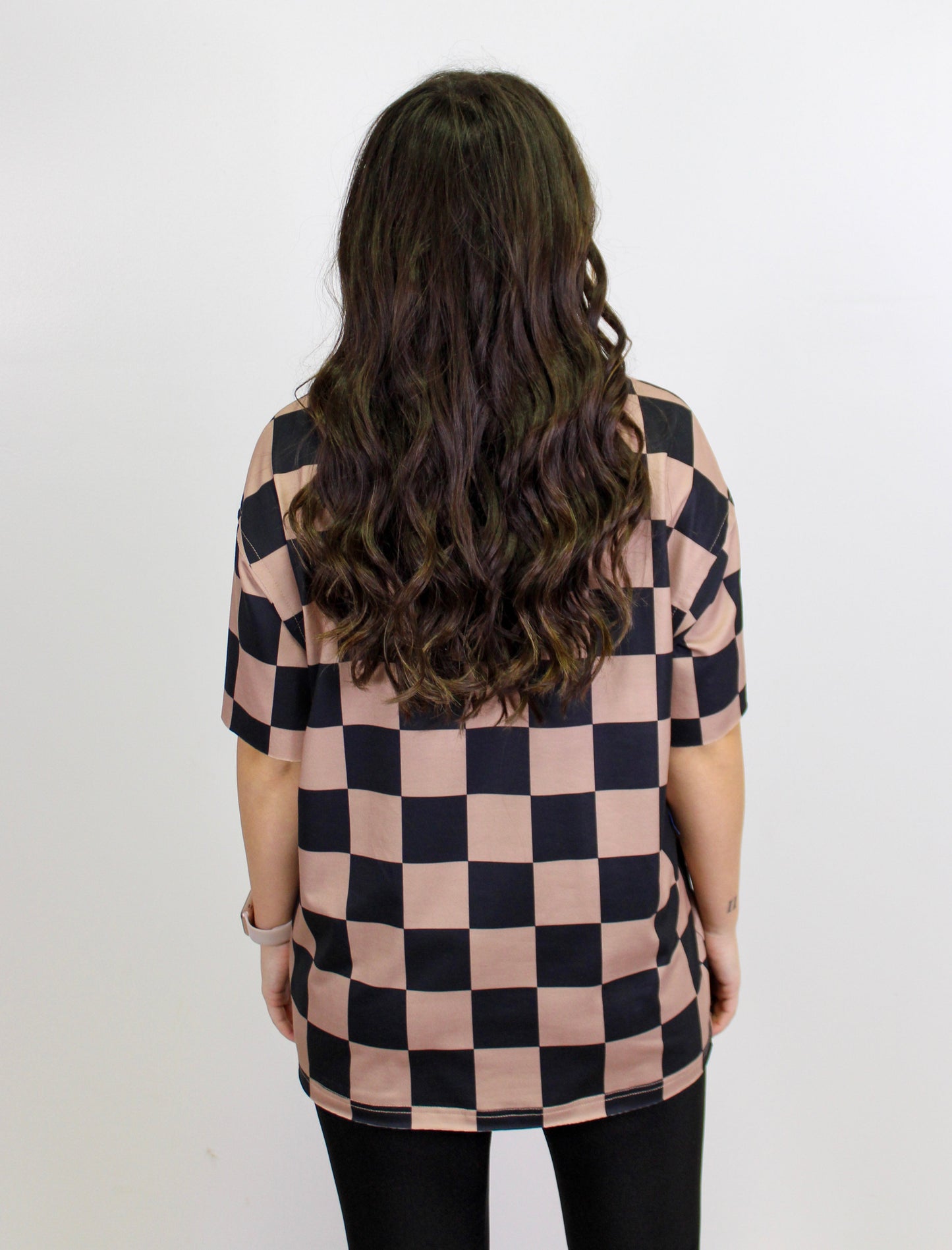 Beige Checkered Tee November.