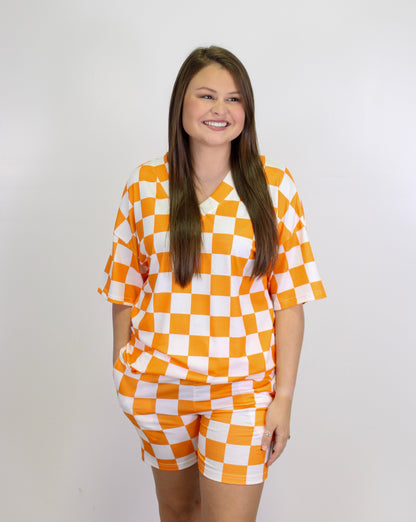 Orange Checkered Set RTS