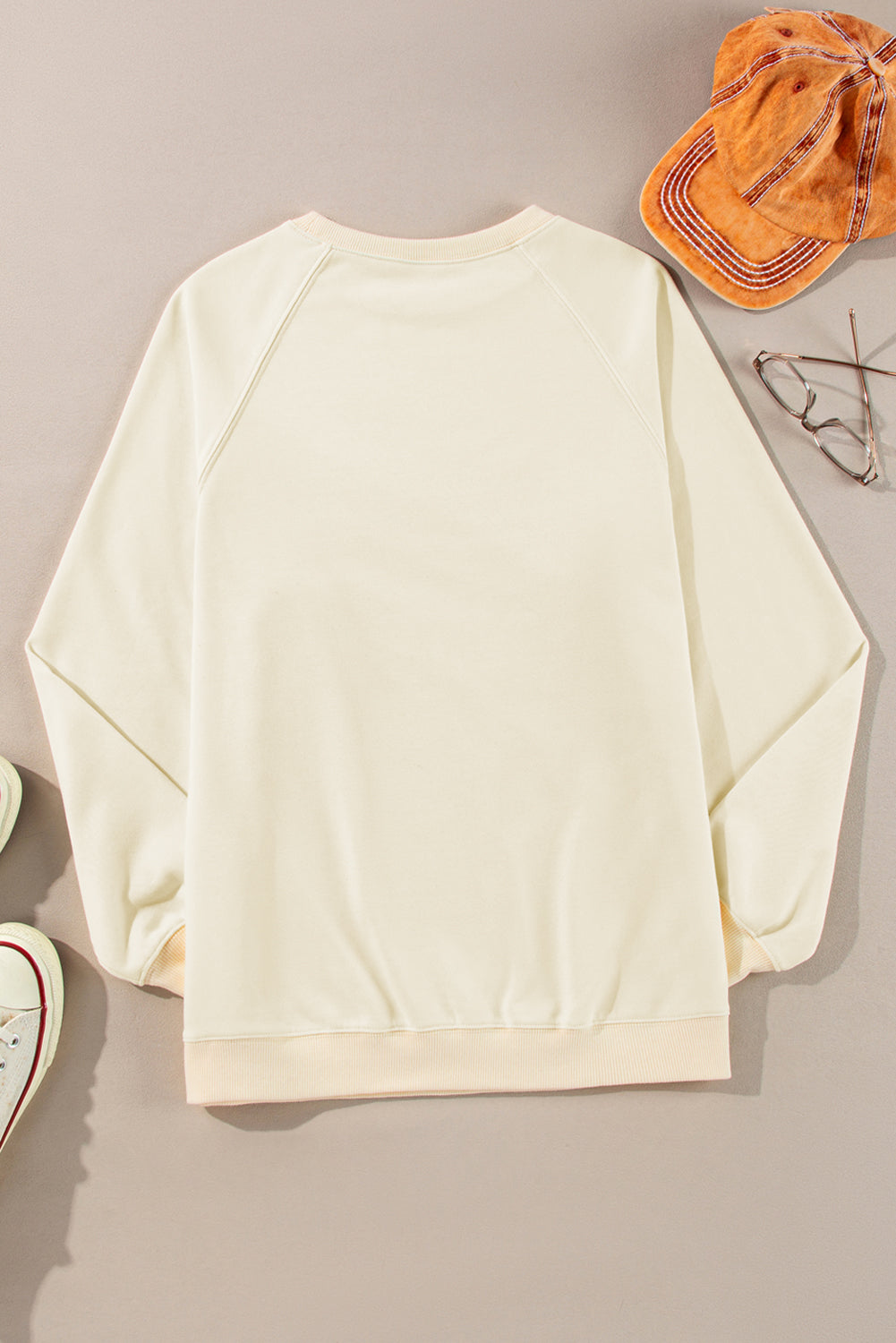 Rainbow Colorblock Pullover Sweatshirt